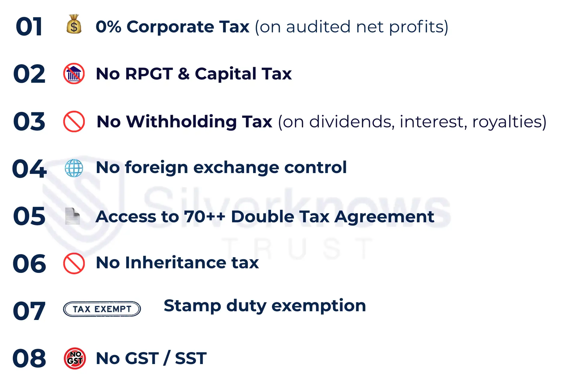 Non-pure Investment Holding Company Tax Benefts